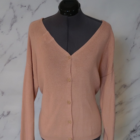 NWT tj maxx Hippie Rose pink sweater Size M - Picture 3 of 7